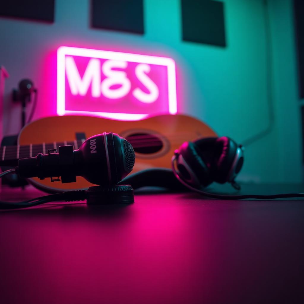 Music production studio